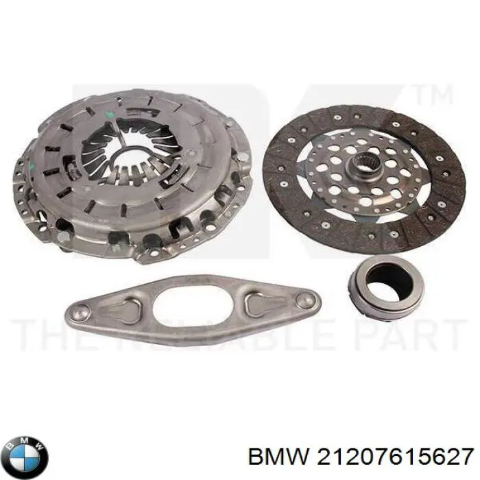 Комплект сцепления (3 части) BMW 21207615627 цена, от 190.13 USD