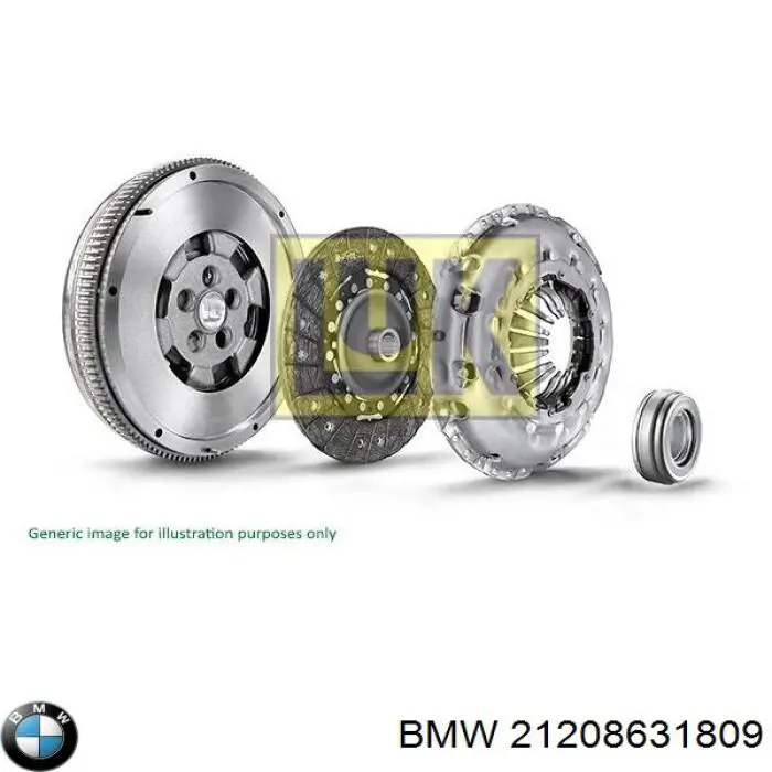 21208631809 BMW Kit de embraiagem (3 peças)