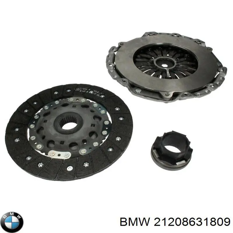 Kit de embraiagem (3 peças) BMW 21208631809