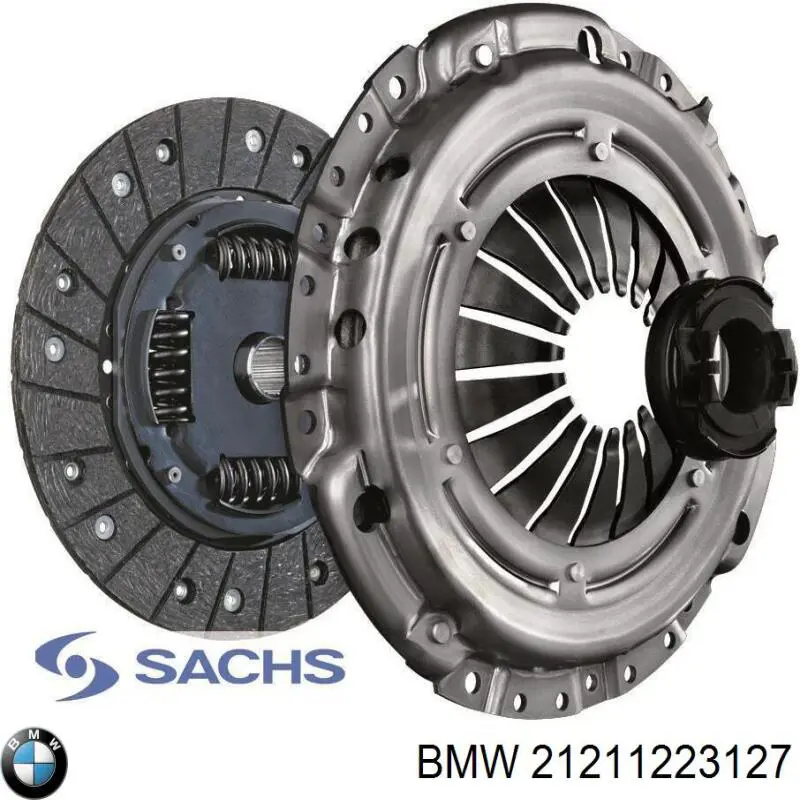 Комплект сцепления (3 части) Sachs 3000458001 цена, от 251.82 USD
