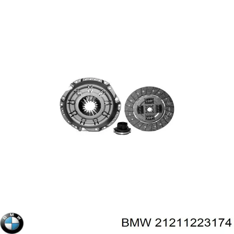 21211223174 BMW диск сцепления