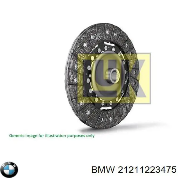 21211223475 BMW диск сцепления