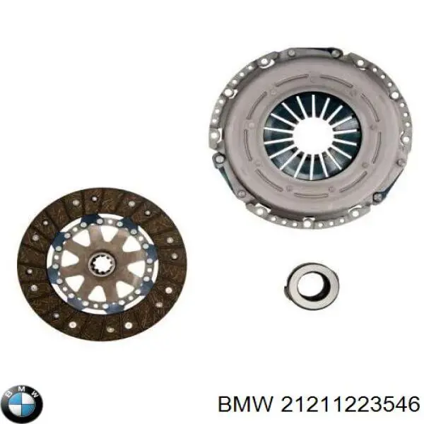 Купить 21211223546 BMW Комплект сцепления (диск, корзина, подшипник)