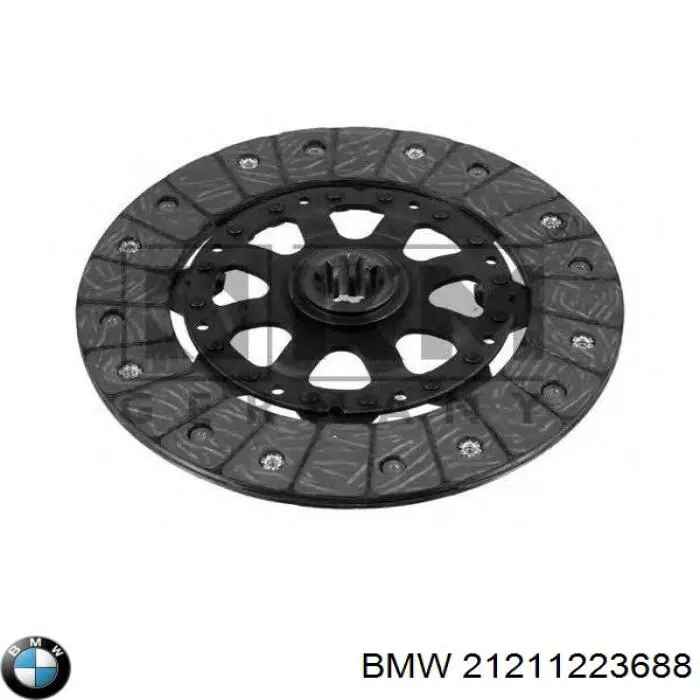 21211223688 BMW диск сцепления
