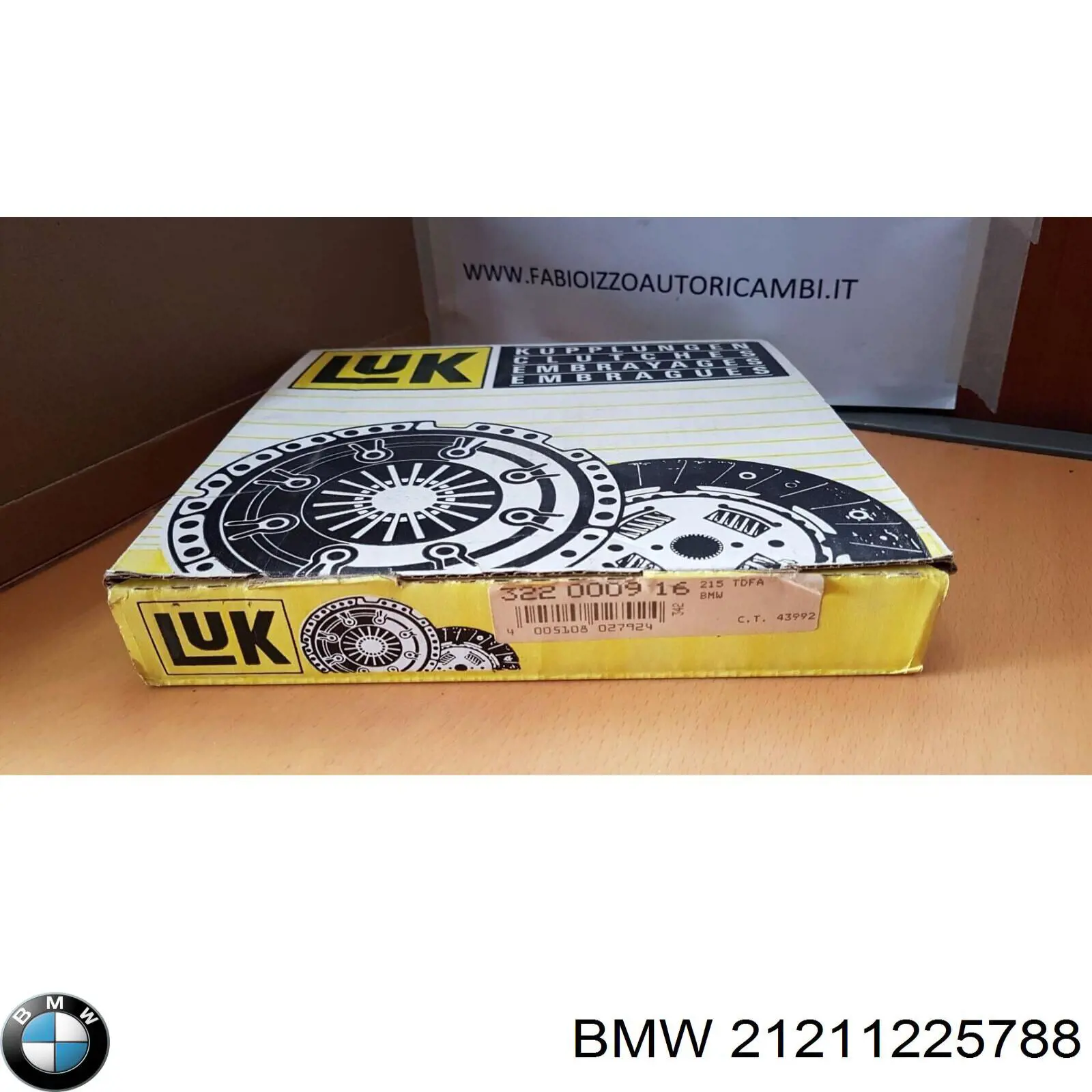 Купить 21211225788 BMW Диск сцепления