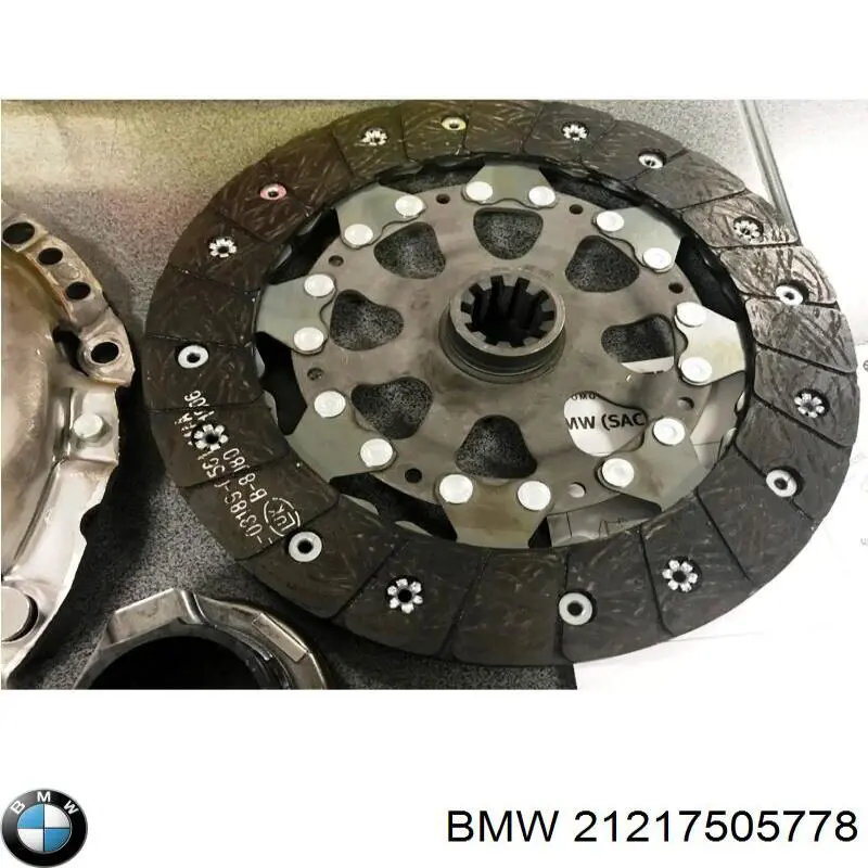 Купить 21217505778 BMW Комплект сцепления (диск, корзина, подшипник)
