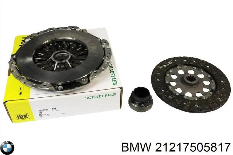 Купить 21217505817 BMW Комплект сцепления (диск, корзина, подшипник)