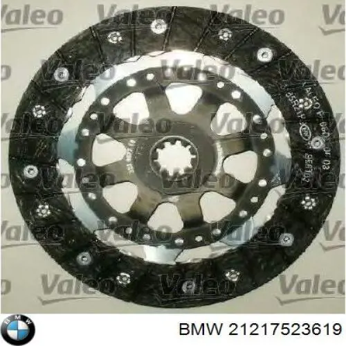 Купить 21217523619 BMW Комплект сцепления (диск, корзина, подшипник)