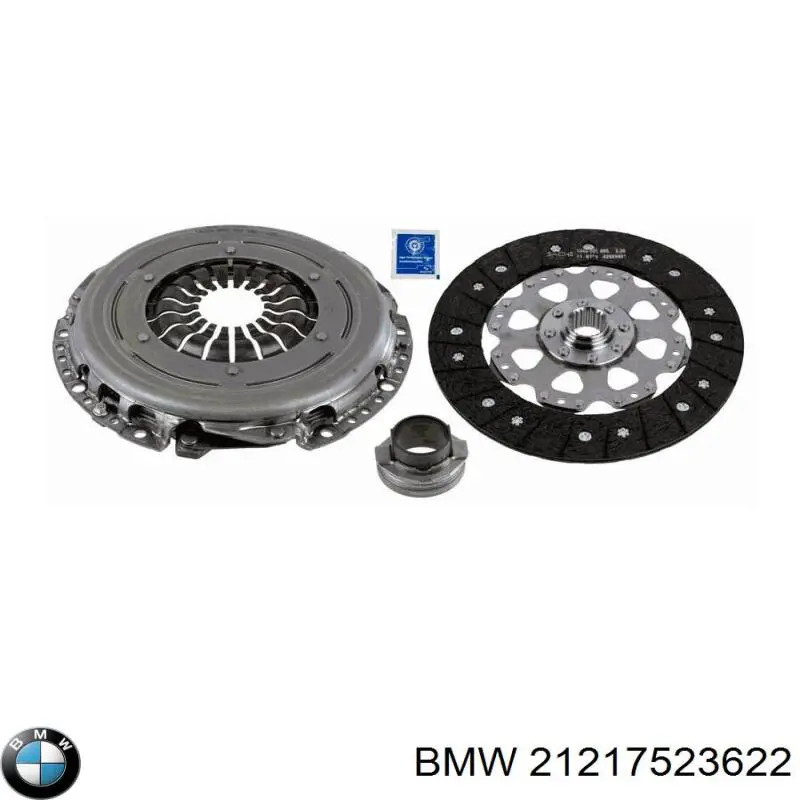 Купить 21217523622 BMW Комплект сцепления (диск, корзина, подшипник)