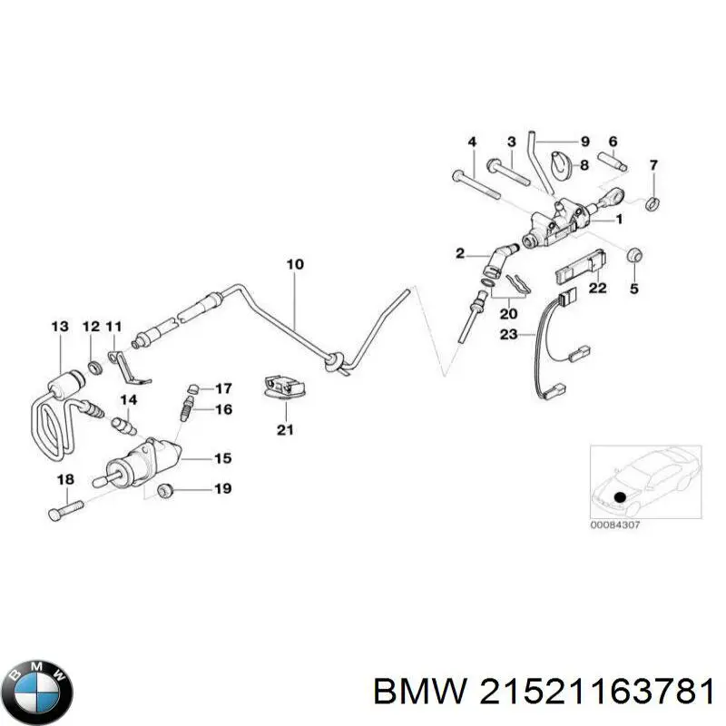  BMW 21521163781 цена, от 89.41 USD