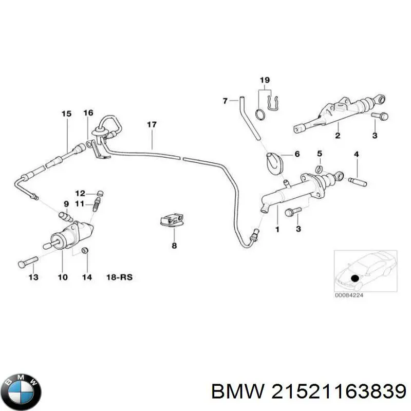  21521163839 BMW