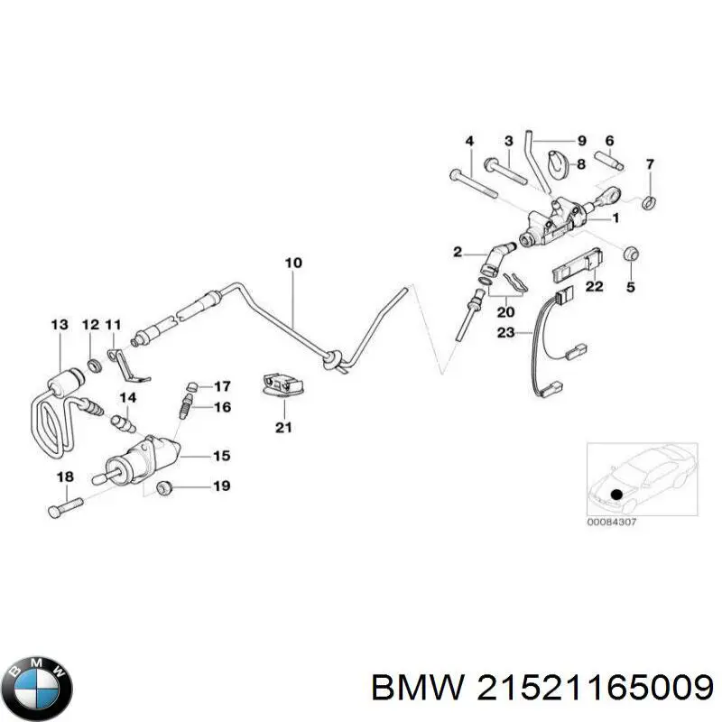  BMW 21521165009 цена, от 17.02 USD
