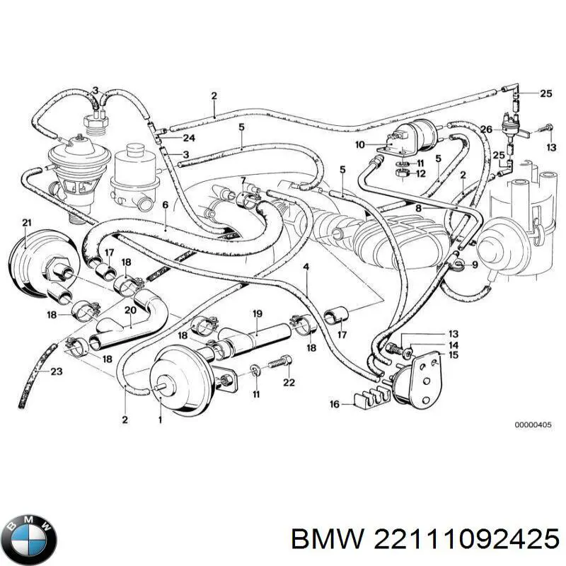  BMW 22111092425 цена, от 7.03 USD