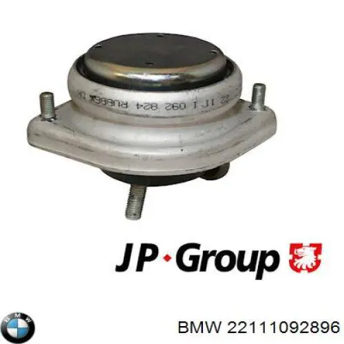 Soporte de motor derecho 22111092896 BMW