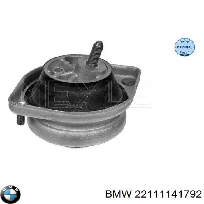 Soporte de motor derecho 22111141792 BMW