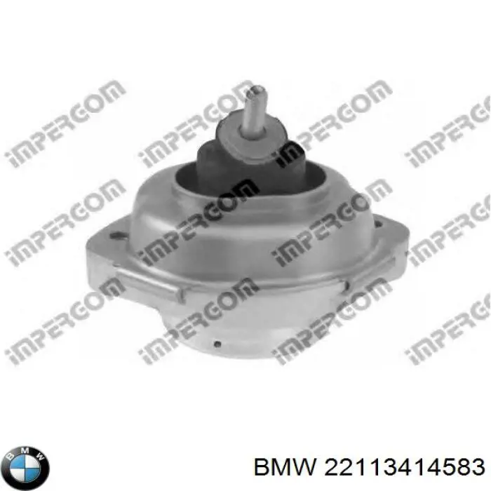 Гидроопора двигателя левая BMW 22113414583 цена, от 75.88 USD