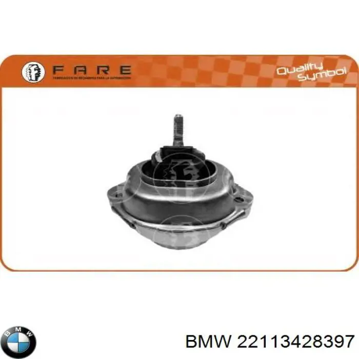 Гидроопора двигателя левая BMW 22113428397 цена, от 76.02 USD