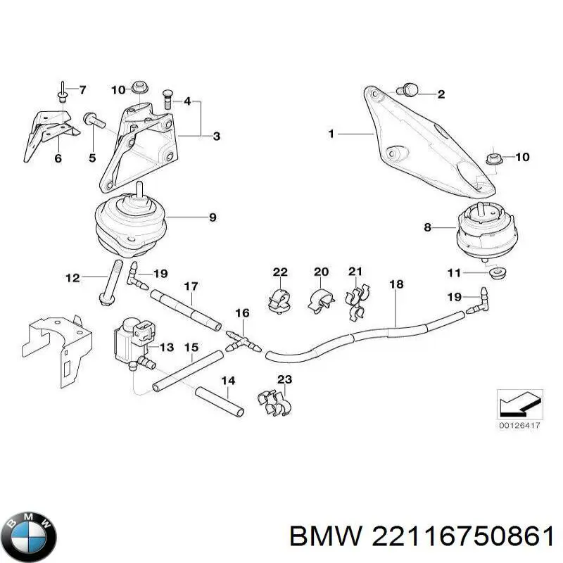  22116750861 BMW