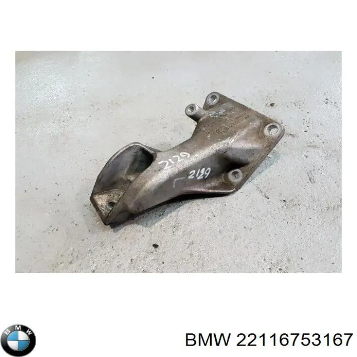 22116753167 BMW consola de coxim (apoio esquerda de motor)