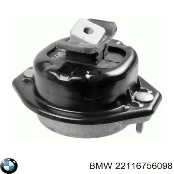22116756098 BMW coxim (suporte direito de motor)