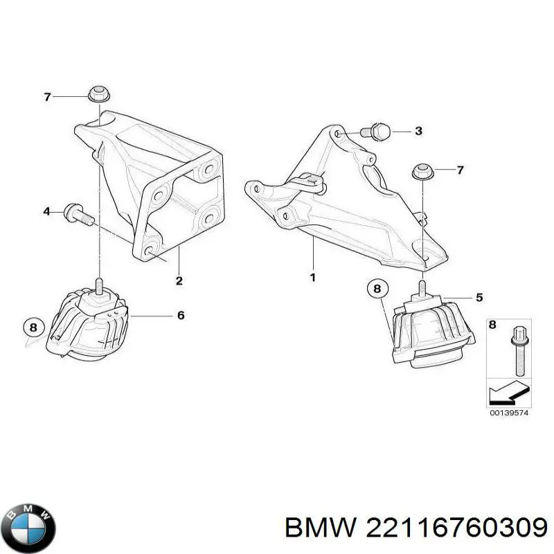 22116760309 BMW 