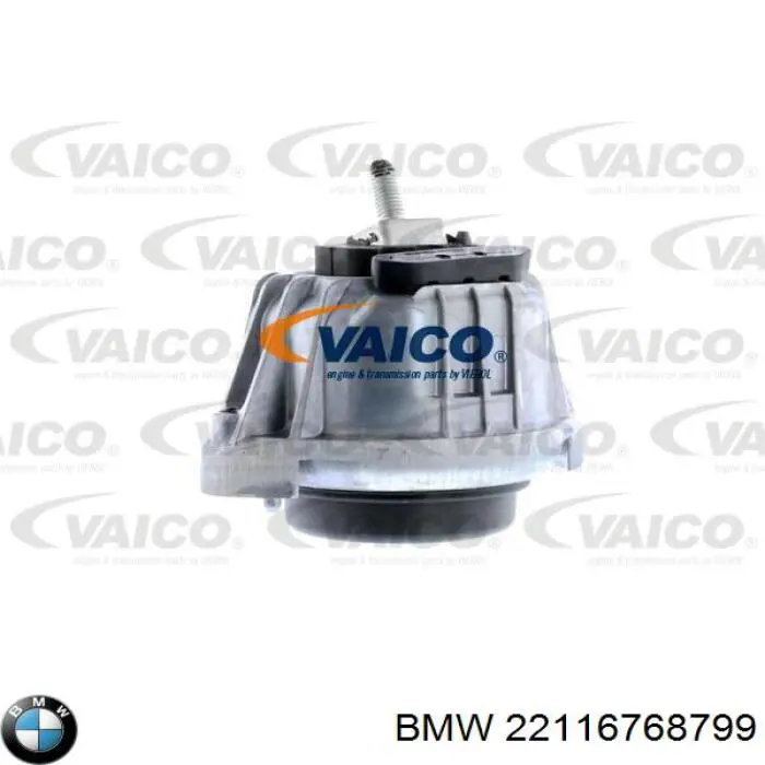 Левая подушка двигателя 22116768799 BMW
