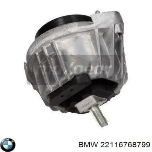 Левая опора двигателя BMW 22116768799