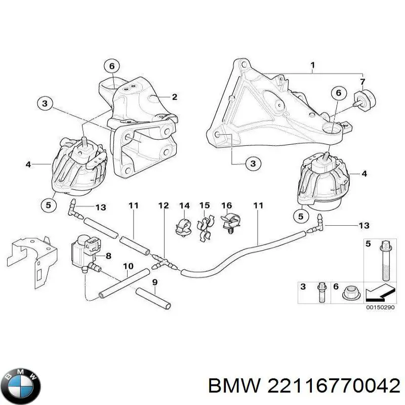 22116770042 BMW 