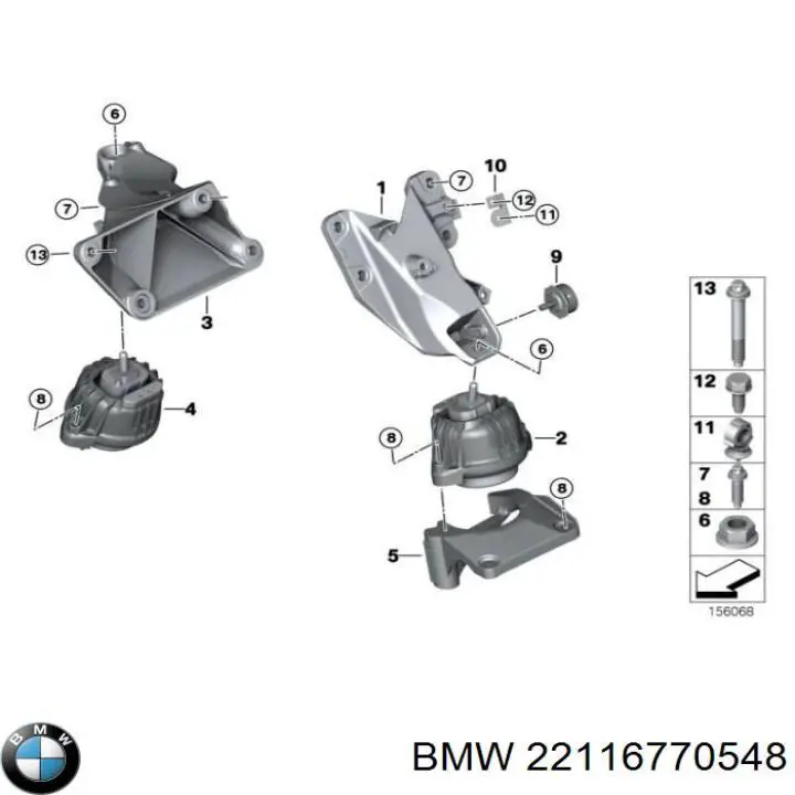 22116770548 BMW 