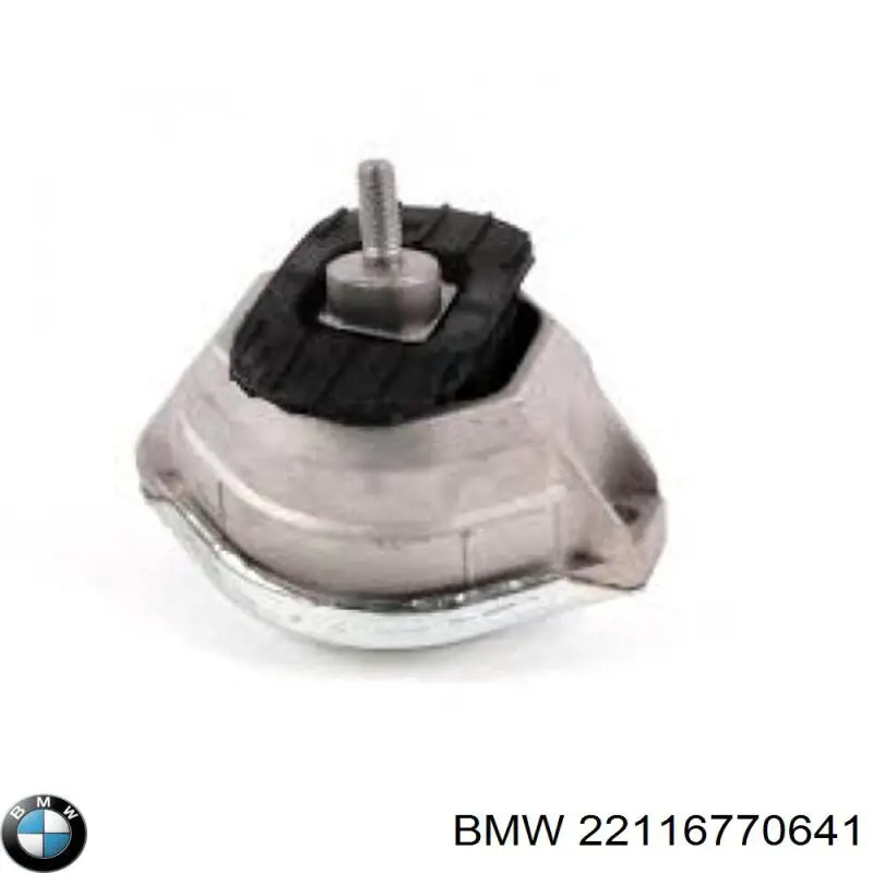 22116770641 BMW coxim (suporte esquerdo de motor)