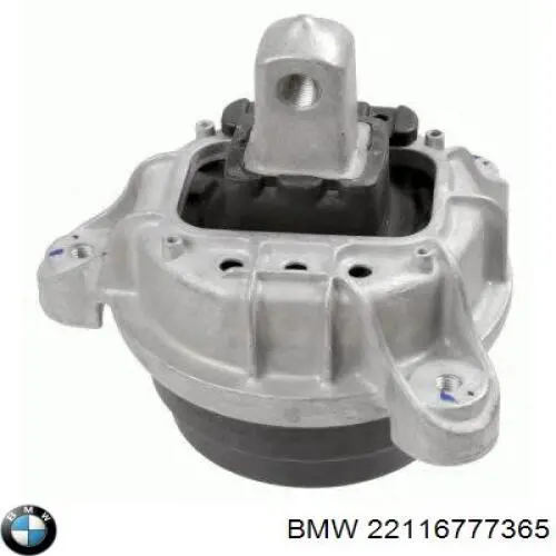 Левая опора двигателя BMW 22116777365