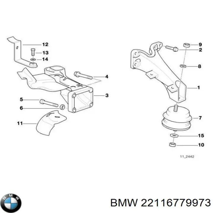 22116779973 BMW 