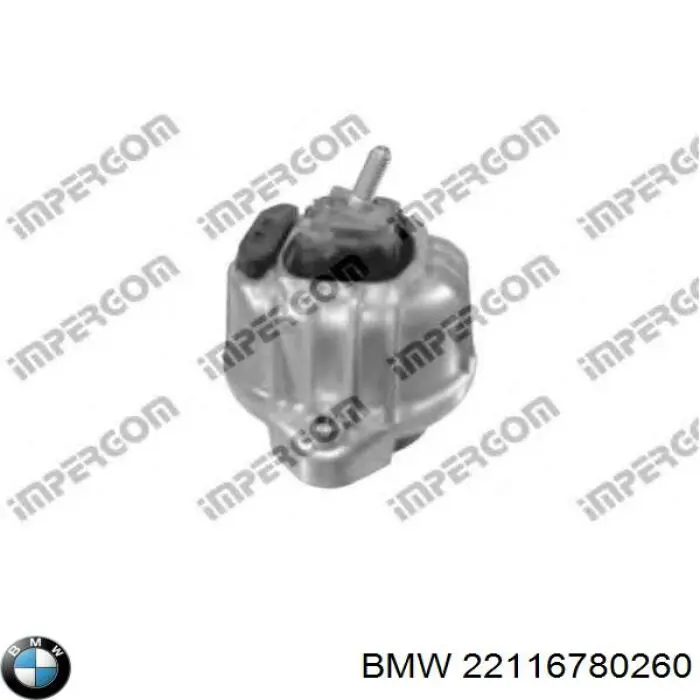 Правая подушка двигателя 22116780260 BMW