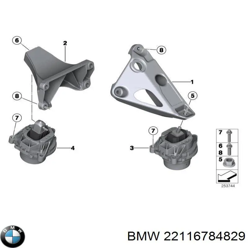  22116784829 BMW