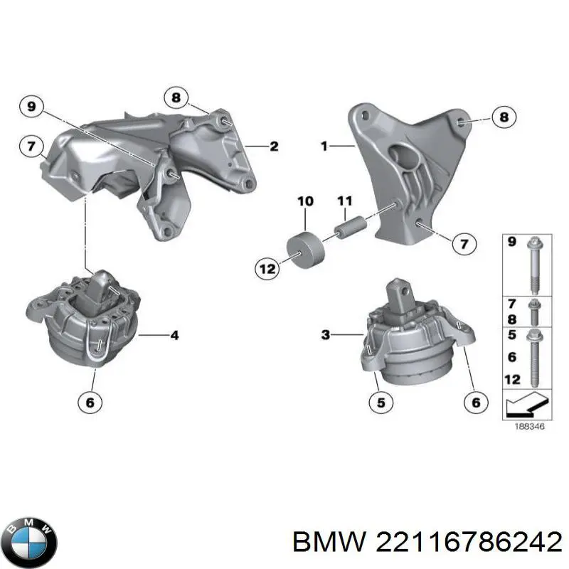  22116786242 BMW