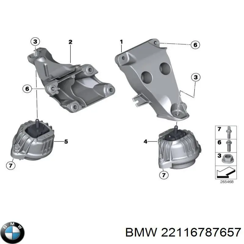 22116787657 BMW