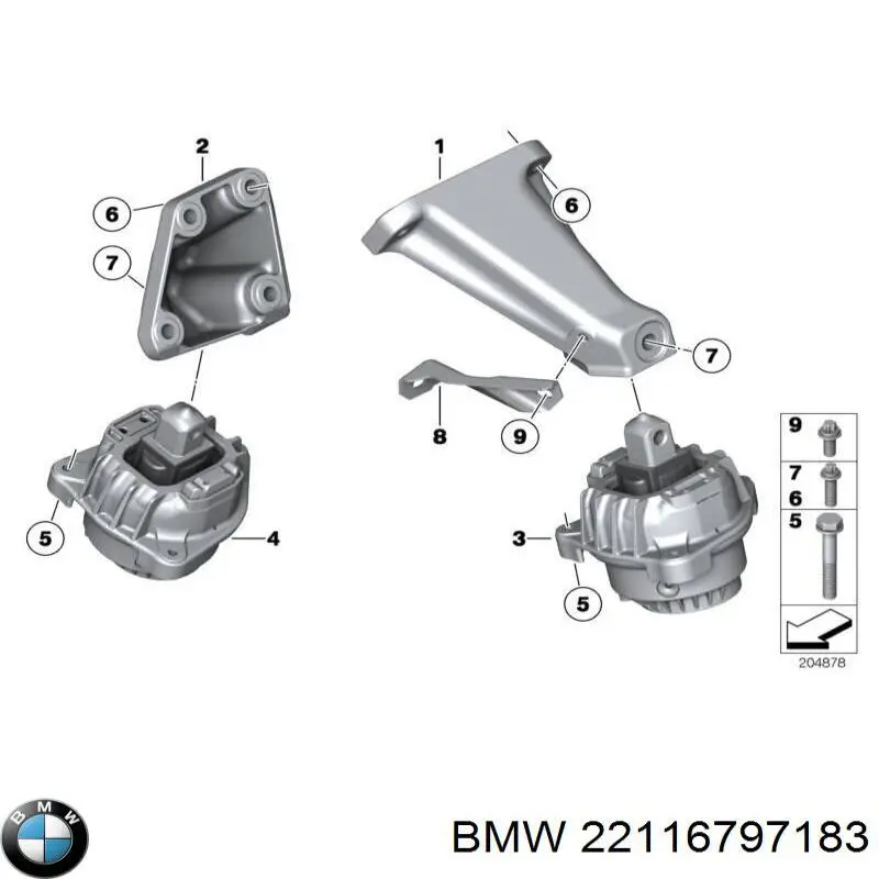  22116797183 BMW