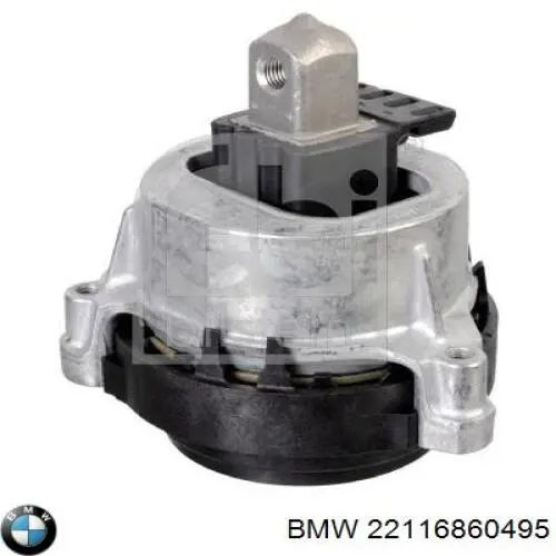 Soporte motor izquierdo 22116860495 BMW