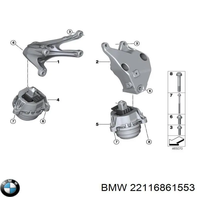 22116861553 BMW 