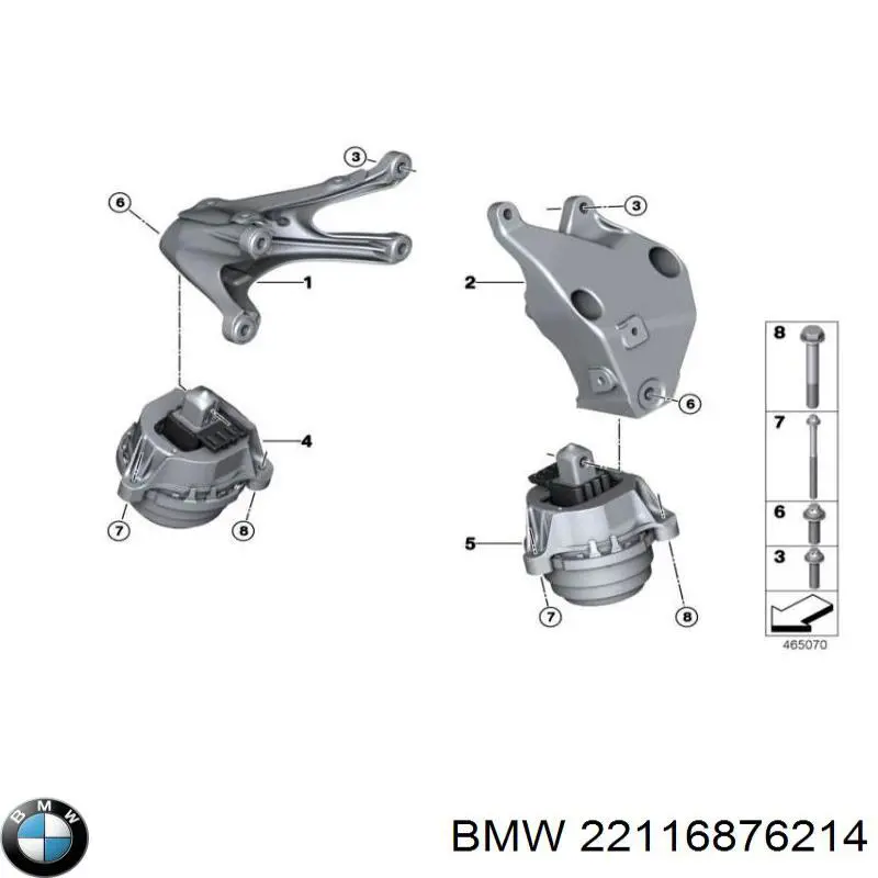 22116876214 BMW 