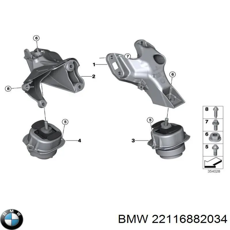 22116882034 BMW 