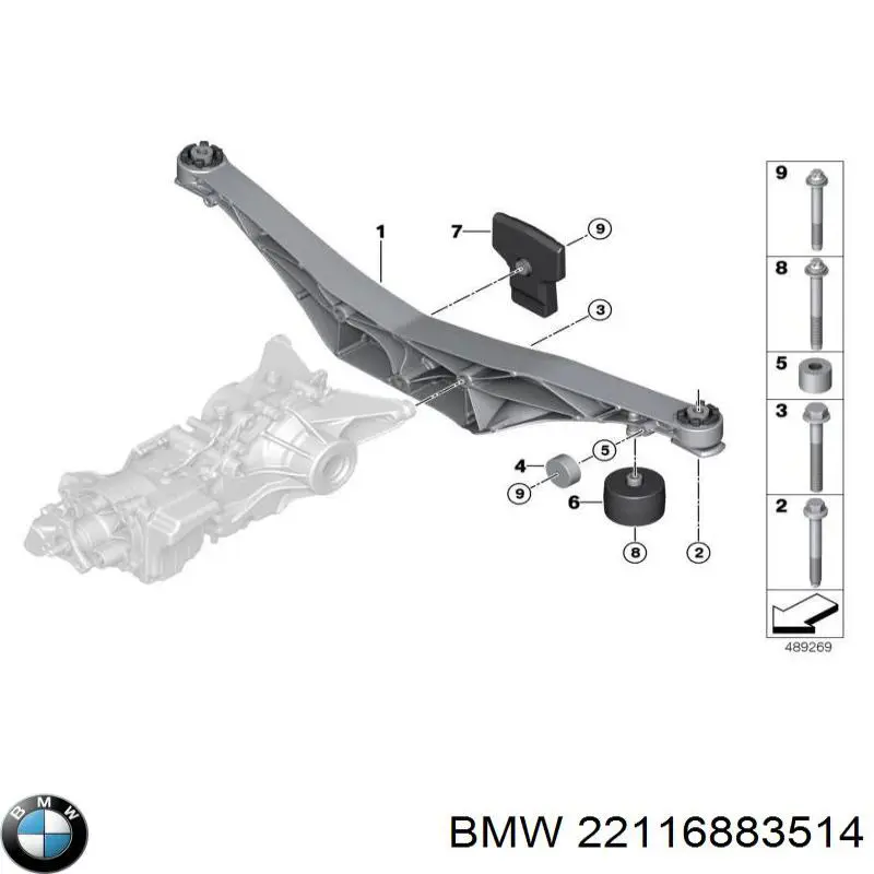 Подушка двигателя Lemforder 4274501 цена, от 110.20 USD
