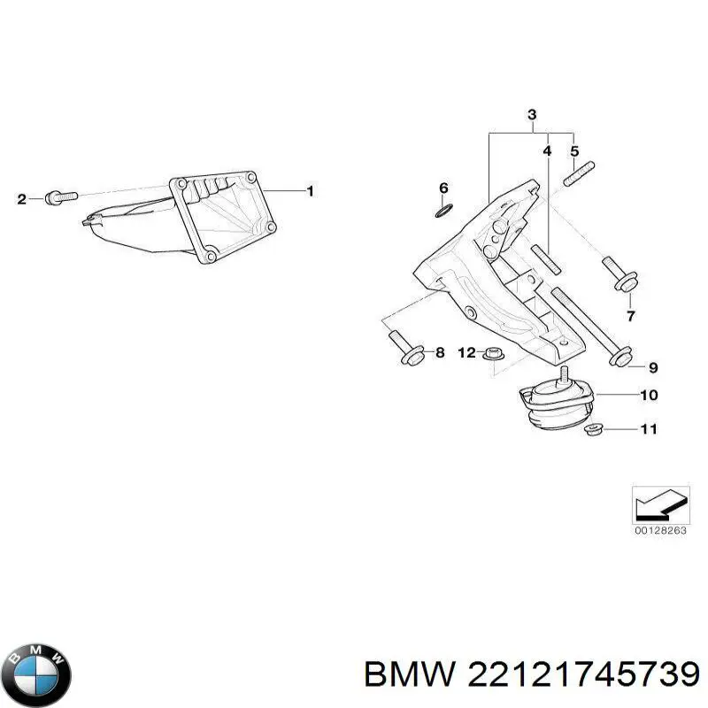  BMW 22121745739 цена, от 14.11 USD