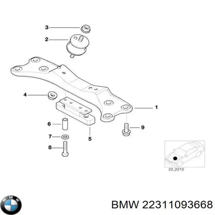  BMW 1093668 цена, от 114.10 USD