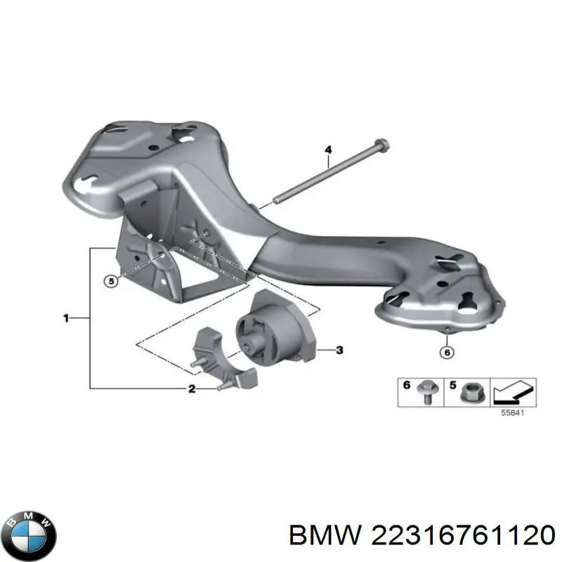  BMW 22316761120 цена, от 23.50 USD