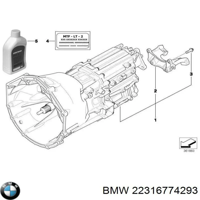  22316774293 BMW