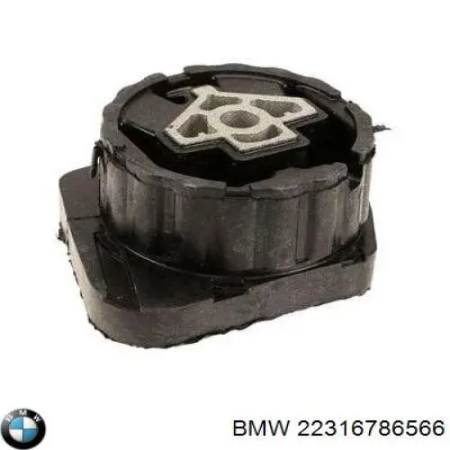 22316786566 BMW coxim de transmissão (suporte da caixa de mudança)