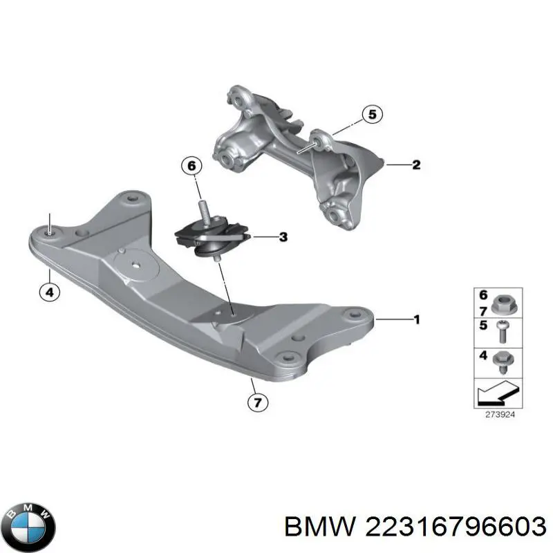 22316796603 BMW 