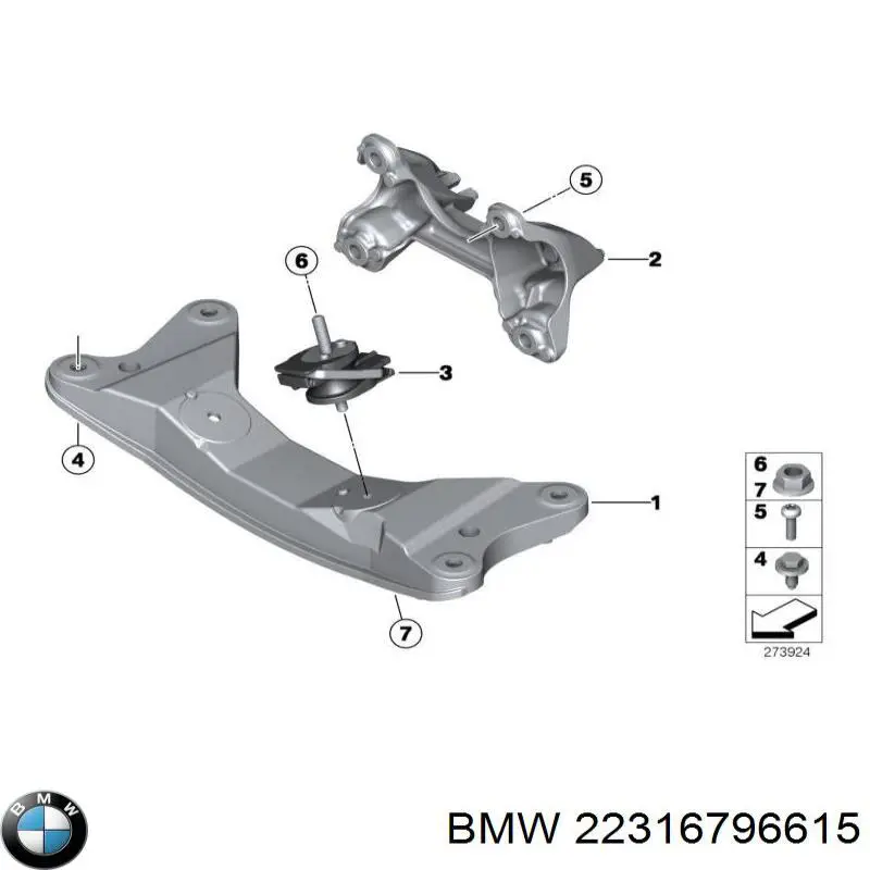  22316796615 BMW