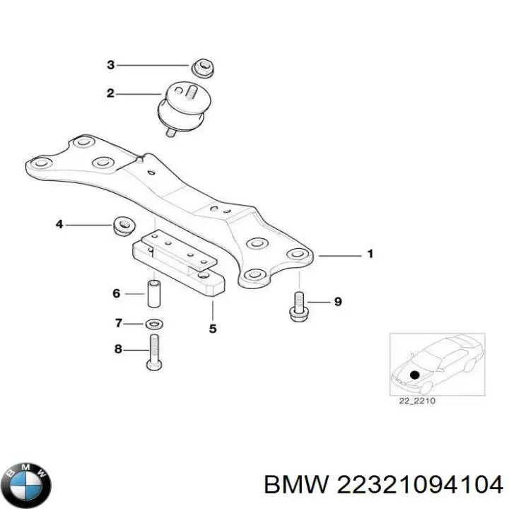 Купить 1094104 BMW 